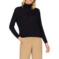 Armani Exchange Women's Turtle Neck Sweater, Navy, S