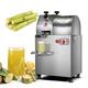 Commercial Electric 750W Slow Masticating Sugarcane Juicer Machine with Feed Chute Tray, Sugar Cane Squeezer Makes High Nutritive Fruit&Sugarcane juice