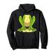 Grüner Frosch Kröte Halloween Fasching Karneval Kostüm Pullover Hoodie