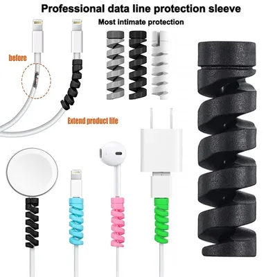 Protecteur de câble de chargement 6/10 pièces support de téléphone housse de protection clip