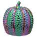 10" Iridescent Pumpkin Decor by National Tree Company