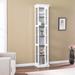 SEI Furniture Balcom Transitional Gray Wood Curio