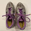 Nike Shoes | Nike Air Max Tennis Shoes.Size 8. Silver & Purple. | Color: Purple/Silver | Size: 8