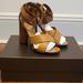 Gucci Shoes | Gucci Ankle Strap Sandals | Color: Brown/Tan | Size: 7