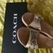 Coach Shoes | Coach Metallic Gold Sandals | Color: Gold | Size: 9