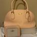 Coach Bags | Beautiful Leather Peaches & Cream Tote | Color: Cream | Size: Os