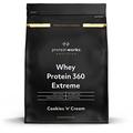 Protein Works Whey Protein 360 Extreme | Premium Protein | Cookies 'n' Cream | Zugefügt BCAA & Glutamin| 2.4kg