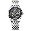 agelocer Women's Top Brand Mechanical Skeleton Automatic Luxury Watch Elegant Ladies Christmas Valentine (NK_5302A9)