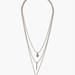 Lucky Brand Lucky Layer Necklace - Women's Ladies Accessories Jewelry Necklace Pendants in Gold