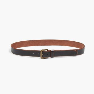 Lucky Brand Santa Fe Leather Belt - Men's Accessories Belts in Black, Size 34