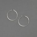 Lucky Brand Basic Hoop Earrings - Women's Ladies Accessories Jewelry Earrings in Silver