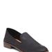 Lucky Brand Cahill Leather Flat in Black, Size 10