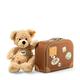 Steiff 28cm Fynn Teddy Bear in Suitcase (Beige)