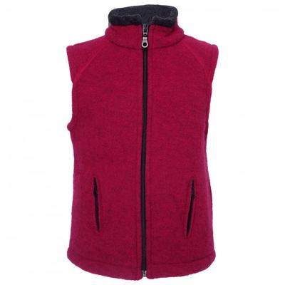 Reiff - Kid's Fleeceweste Colori - Merinoweste Gr 104 rot