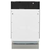 "ZLINE 18"" Tallac Series 3rd Rack Top Control Dishwasher in Custom Panel Ready with Stainless Steel Tub, 51dBa - ZLINE Kitchen and Bath DWV-18"
