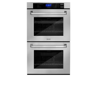 ZLINE 30 in. Professional Double Wall Oven in Stainless Steel (AWD-30) - ZLINE Kitchen and Bath AWD-30