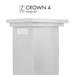 ZLINE Crown Molding Profile 4 for Wall Mount Range Hood (CM4-687) - ZLINE Kitchen and Bath CM4-687