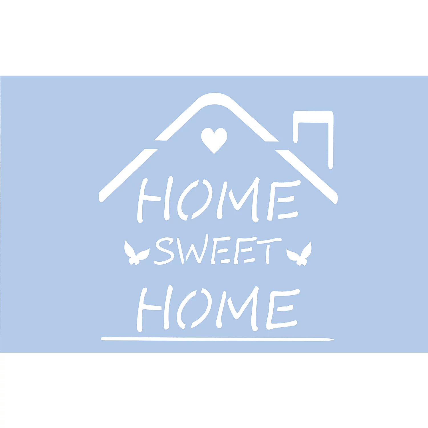 buttinette Schablone Home, 59 x 39 cm Image