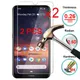 Protecteur d'écran 2 pièces Film en verre trempé dur 9H pour Nokia 7.2 6.2 7 6 5 Nokia 5.1 Plus