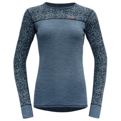 Devold - Women's Kvitegga Shirt - Merinoshirt Gr L;M;XS blau;rot