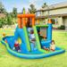 Costway 10'6" x 19'6" Bounce House w/ Water Slide | 96 H x 10.5 W x 19.5 D in | Wayfair OP70833