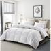 Serta Super Soft 233 Thread Count Goose Feather & Down Comforter By Serta Extra Warmth King Down & Feather Blend in White | Wayfair SE003029