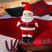 The Holiday Aisle® Standing Rollypolly Santa Decorative Accent | 19 H x 5.5 W x 2 D in | Wayfair B318B50BC3CC46DE8A56BA18815987AB