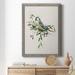 Wexford Home Spring Song Blue Bird - Picture Frame Print on Canvas Canvas, Solid Wood in Green/Indigo/Pink | 20 H x 17 W x 1 D in | Wayfair