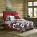 Loon Peak® Ellaruth Red/Gray 100% Cotton Quilt Set Cotton in Gray/Red | Twin Quilt + 1 Sham | Wayfair 70A3A4BF006C44498A92389A9ED788F1