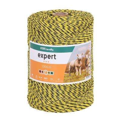 VOSS.farming Weidezaunlitze 1000 m, 1x 0,25 Kupfer + 2x 0,25 Niro, schwarz-gelb Image