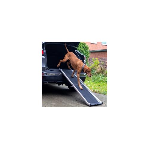 Hunderampe, klappbar – Auto-Einstiegshilfe für Hunde, Alu