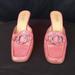 Coach Shoes | Coach Jacie Pink Leather Mule | Color: Pink | Size: 8 In A Half-B