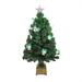 3' Medium Profile Holly Berries Artificial Tree Multi-Color LED - 3 Foot