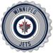 Winnipeg Jets 19'' x Bottle Cap Wall Sign