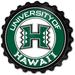 Hawaii Warriors 19'' x Bottle Cap Wall Sign