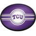 TCU Horned Frogs 18'' x 14'' Team Color Slimline Illuminated Wall Sign