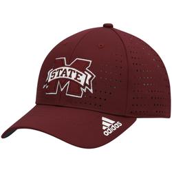 Men's adidas Maroon Mississippi State Bulldogs 2021 Sideline AEROREADY Adjustable Hat