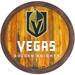 Vegas Golden Knights 21'' x Color Logo Faux Barrel Top Sign