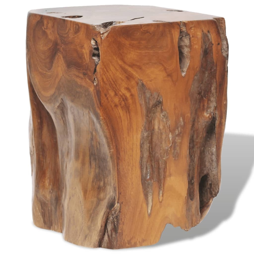 vidaXL Hocker Massivholz Teak Image