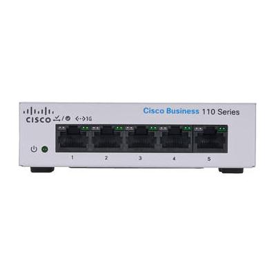 Cisco CBS110-5T-D 110 Series Unmanaged 5-Port Desktop Ethernet Switch CBS110-5T-D-NA