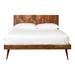 O2 KING BED BROWN - Moe's Home Collection BZ-1044-24-0