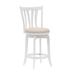 Hillsdale Furniture Savana Wood Counter Height Swivel Stool, White - 5272-826