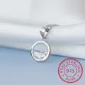 Tour de cou rond en argent regardé 925 pour femme bijoux de déclaration de mariage tour de cou à