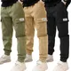 Pantalon Cargo pour Garçon Vêtements de dehors Décontractés pour Enfant et Adolescent de 4 à 11