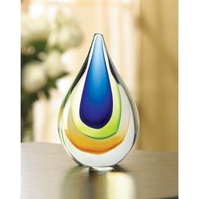 Art-glass Teardrop - Multi-Color