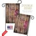 Ornament Collection Cancer 2-Sided Polyester 18.5" x 13" Flag Set in Brown/Indigo/Pink | 18.5 H x 13 W in | Wayfair OC-ST-GS-191187-IP-BO-D-US17-OC