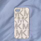 Michael Kors Accessories | Iphone 5 Michael Kors Card Wallet Case | Color: Cream/Tan | Size: Os