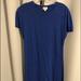 Lularoe Dresses | Lularoe Maria Unicorn Maxi Dress Size Small | Color: Blue | Size: S