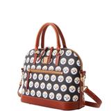 Dooney & Bourke Pittsburgh Steelers Signature Domed Zip Satchel Purse