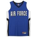 Air Force Falcons Nike Team-Issued Royal White & Black Jersey from the Basketball Program - Size M